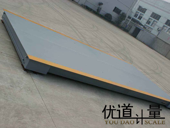 5月15日南京简迪环境垃圾废品站2x4米5吨地秤案例